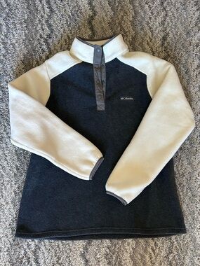 Columbia Women's Benton Springs™ Half Snap Pullover Fleece II Large Grey Chalk